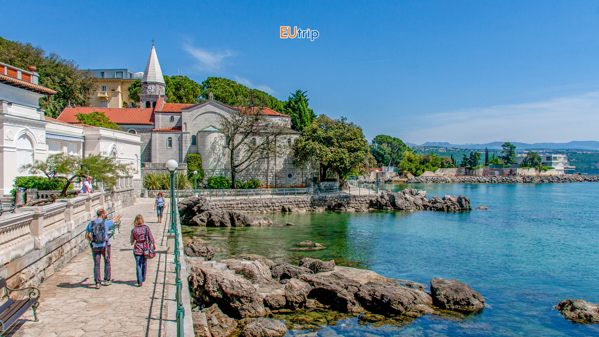 opatija đường dạo bộ lungomare