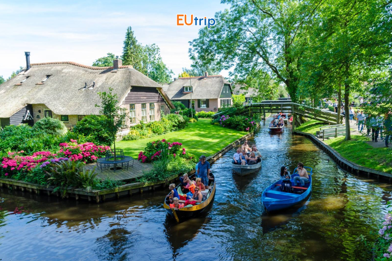 ngôi làng giethoorn eutrip