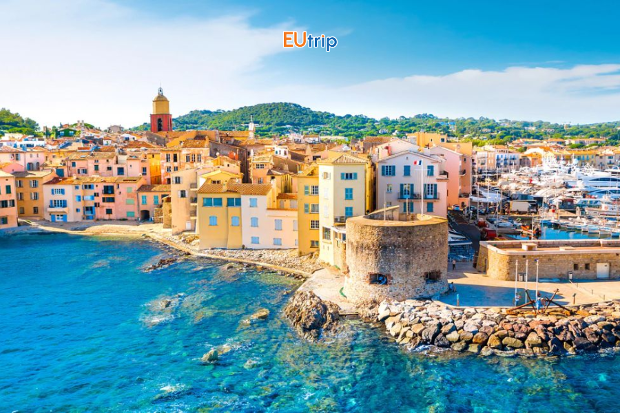 bờ biển Côte d'Azur 