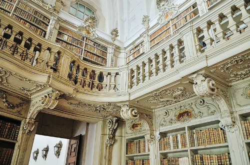 Thư viện Cung điện Mafra (Ảnh: Sưu tầm)